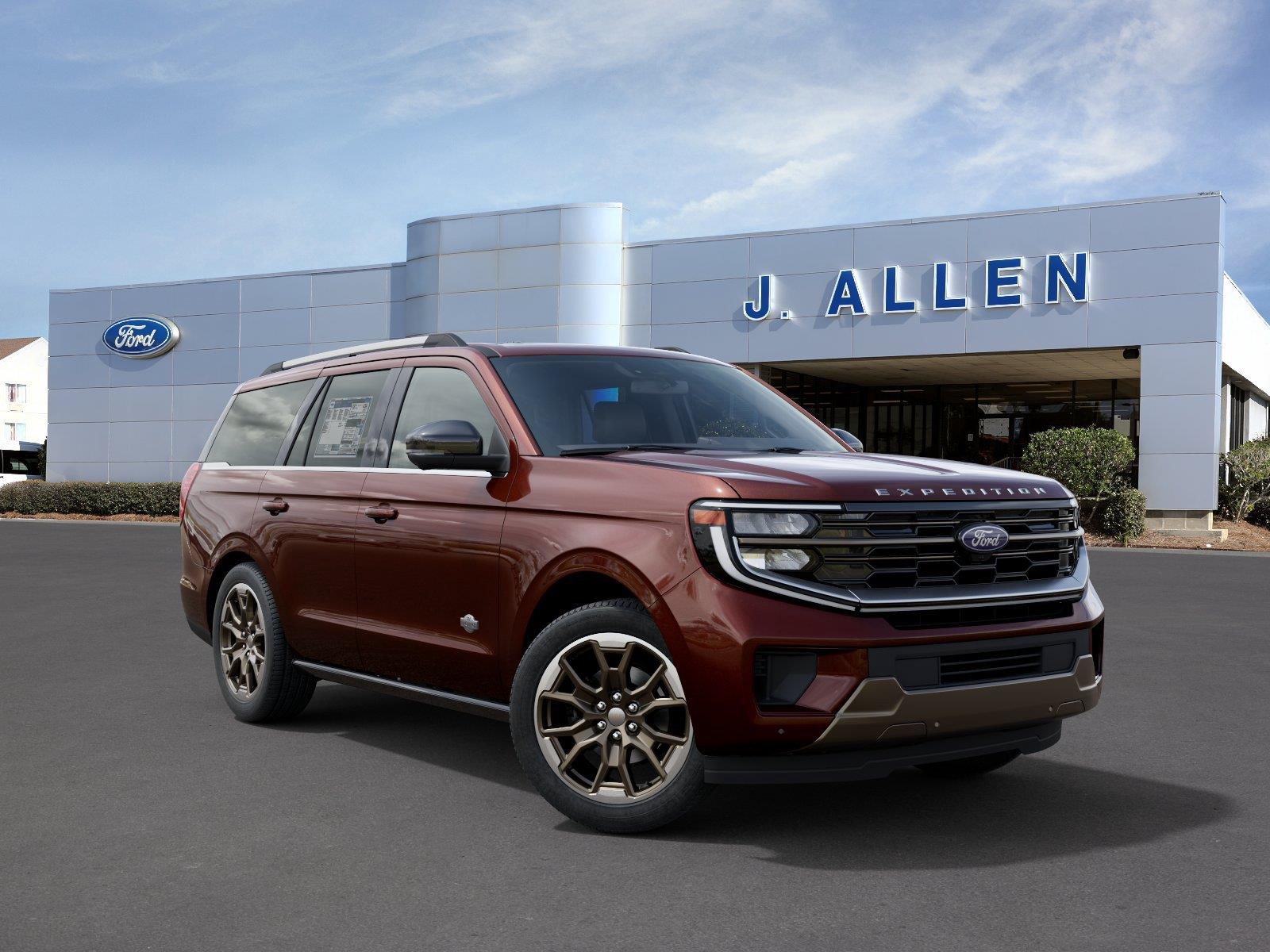 Bronze Fire Metallic Tinted Clearcoat 2027 Ford Expedition SUV / Crossover Four-Wheel Drive Automatic