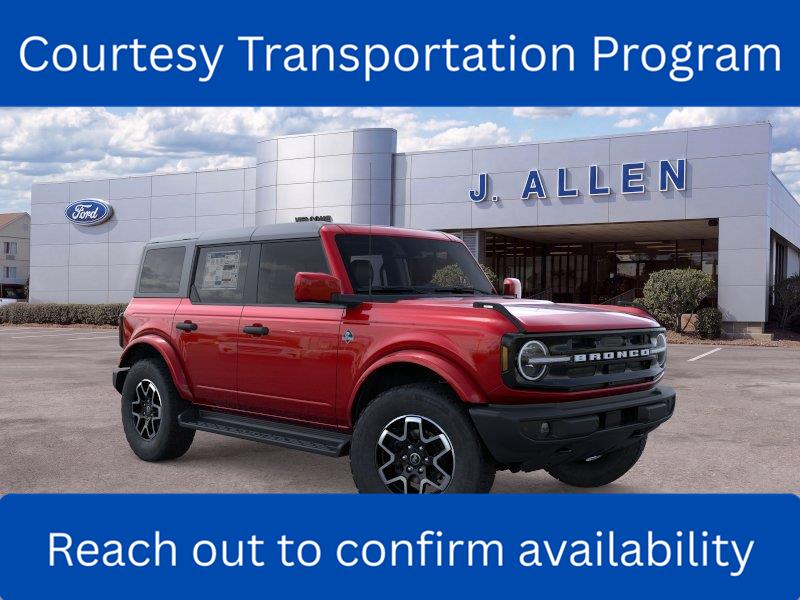 Ruby Red Metallic Tinted Clearcoat 2026 Ford Bronco SUV / Crossover Four-Wheel Drive Automatic