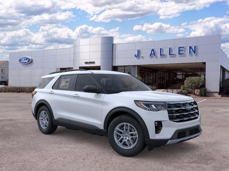 Space White 2026 Ford Explorer SUV / Crossover Rear-Wheel Drive Automatic