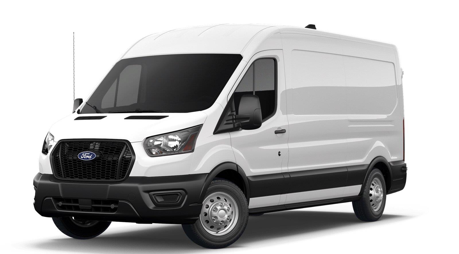 Oxford White 2026 Ford Transit Cargo Van All-Wheel Drive Automatic