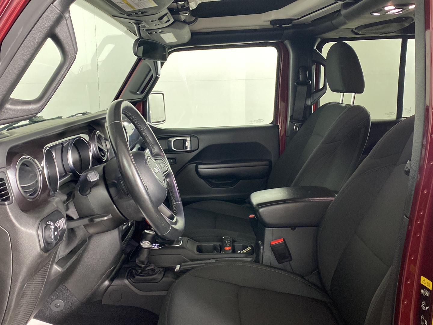Used 2021 Snazzberry Pearlcoat Jeep Unlimited Sport Altitude image 3