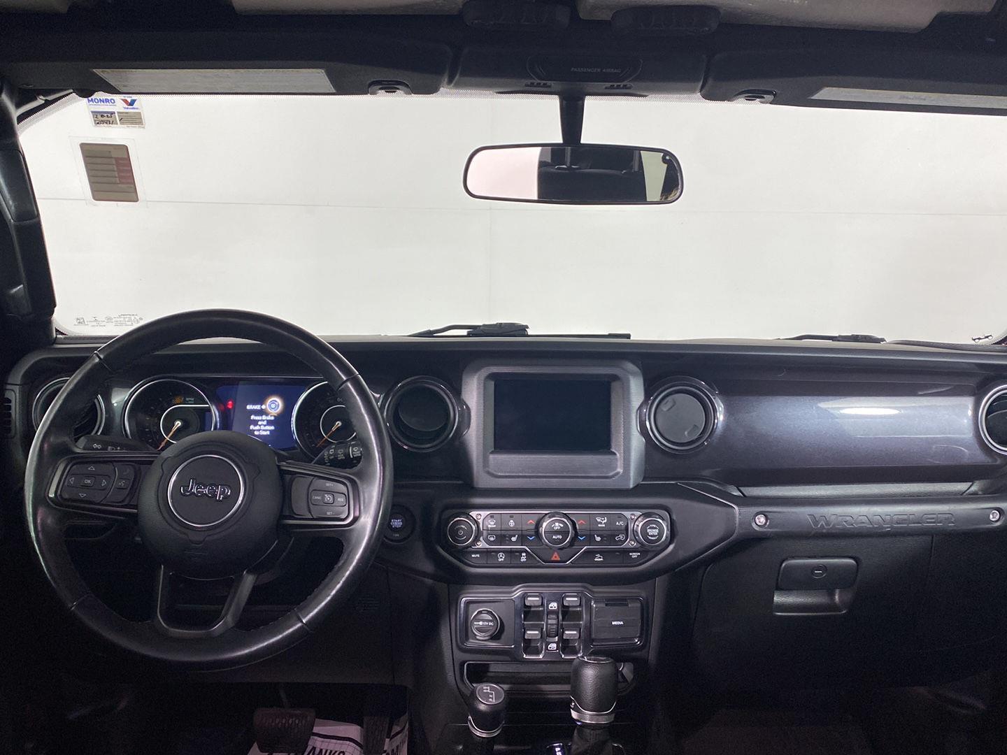 Used 2021 Snazzberry Pearlcoat Jeep Unlimited Sport Altitude image 4