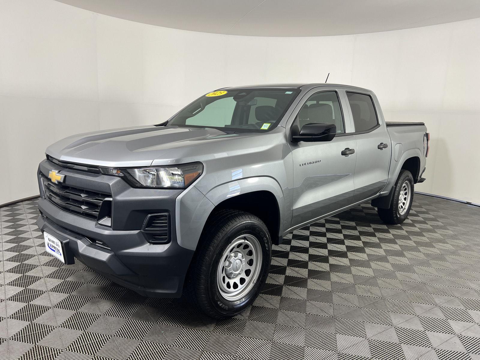 Used 2023 Sterling Gray Metallic Chevrolet Work Truck image 18