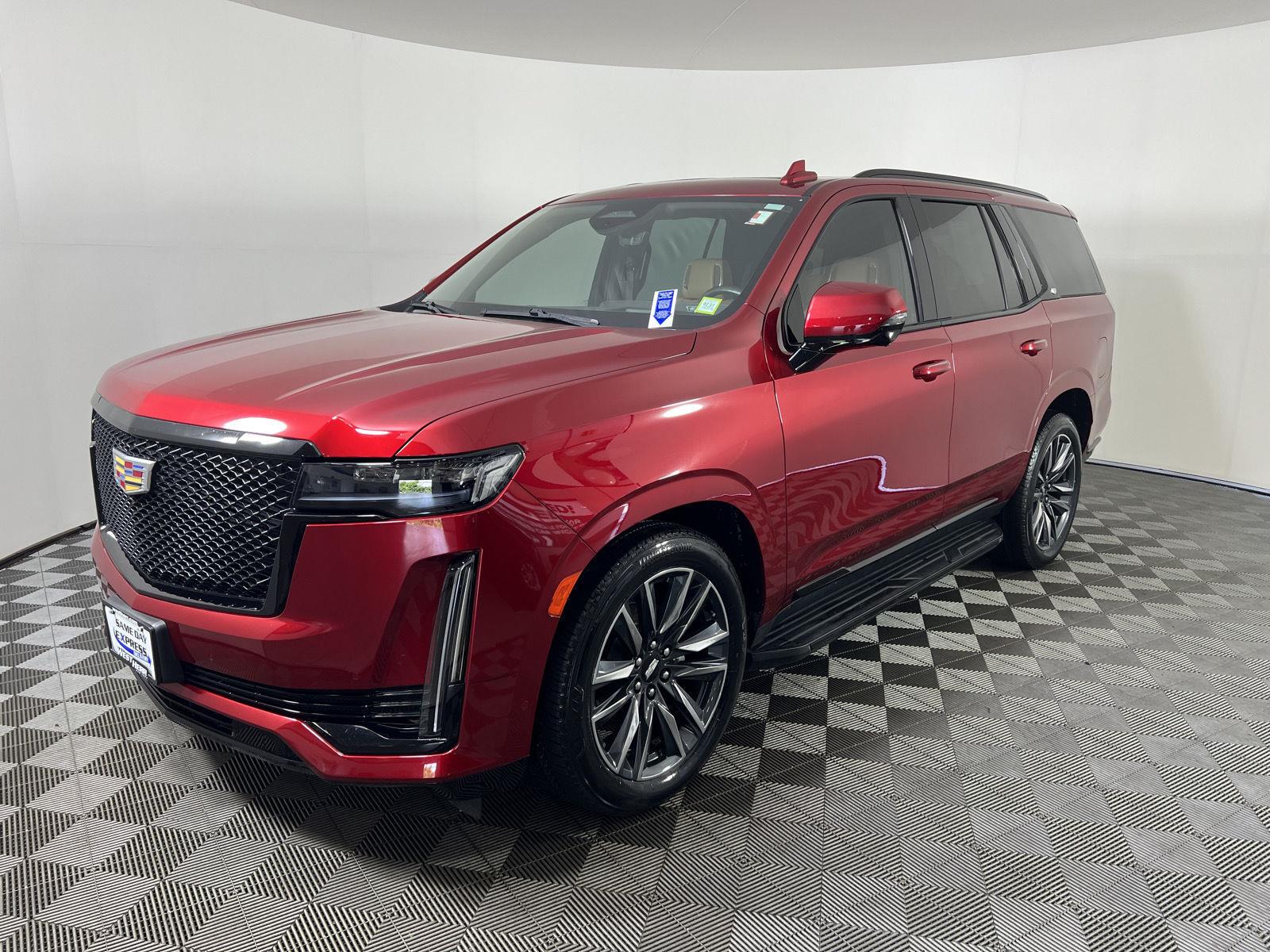 Used 2023 Radiant Red Tintcoat Cadillac RWD Sport image 33