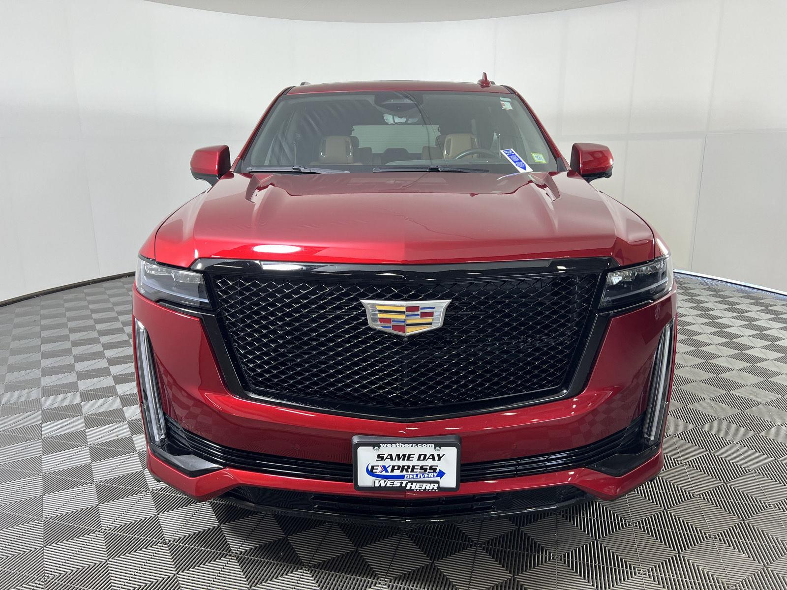 Used 2023 Radiant Red Tintcoat Cadillac RWD Sport image 34