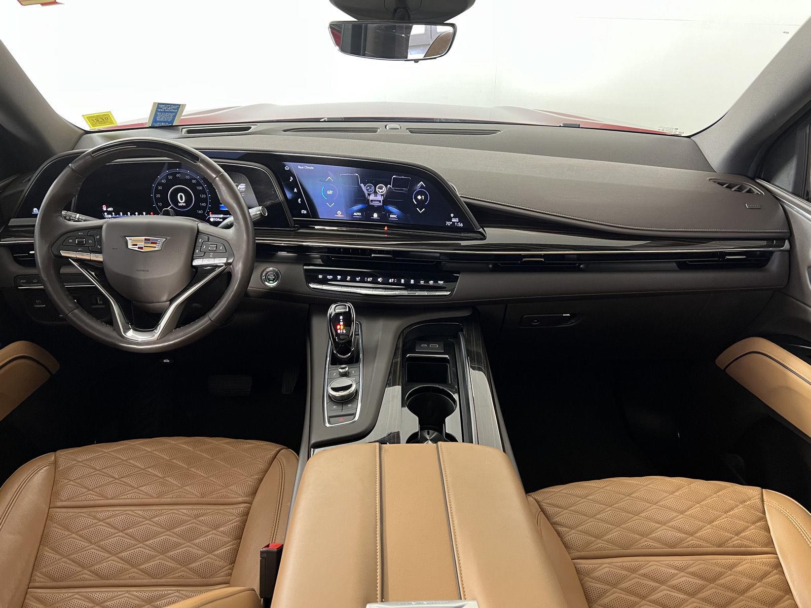 Used 2023 Radiant Red Tintcoat Cadillac RWD Sport image 22