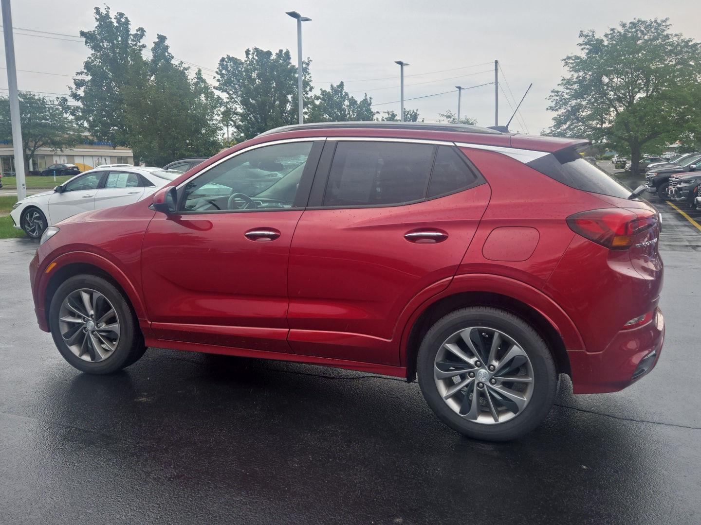 Used 2020 Chili Red Metallic Buick Preferred image 3