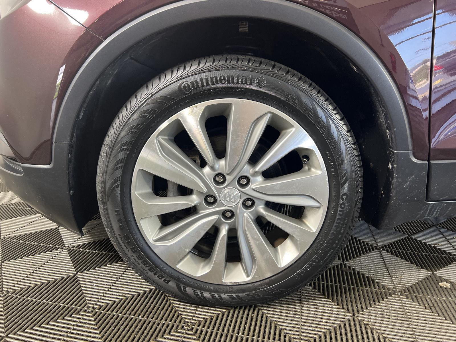 Used 2018 Black Cherry Metallic Buick Preferred image 28