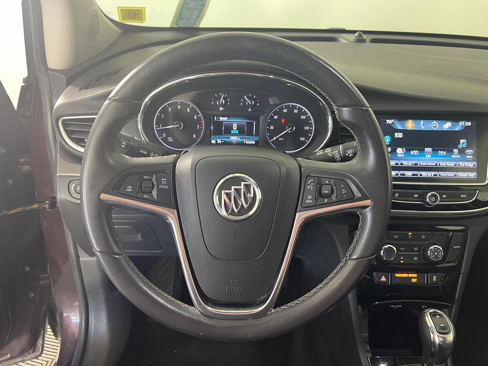 Used 2018 Black Cherry Metallic Buick Preferred image 7
