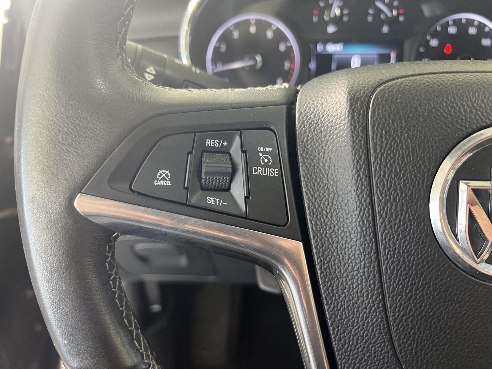 Used 2018 Black Cherry Metallic Buick Preferred image 8