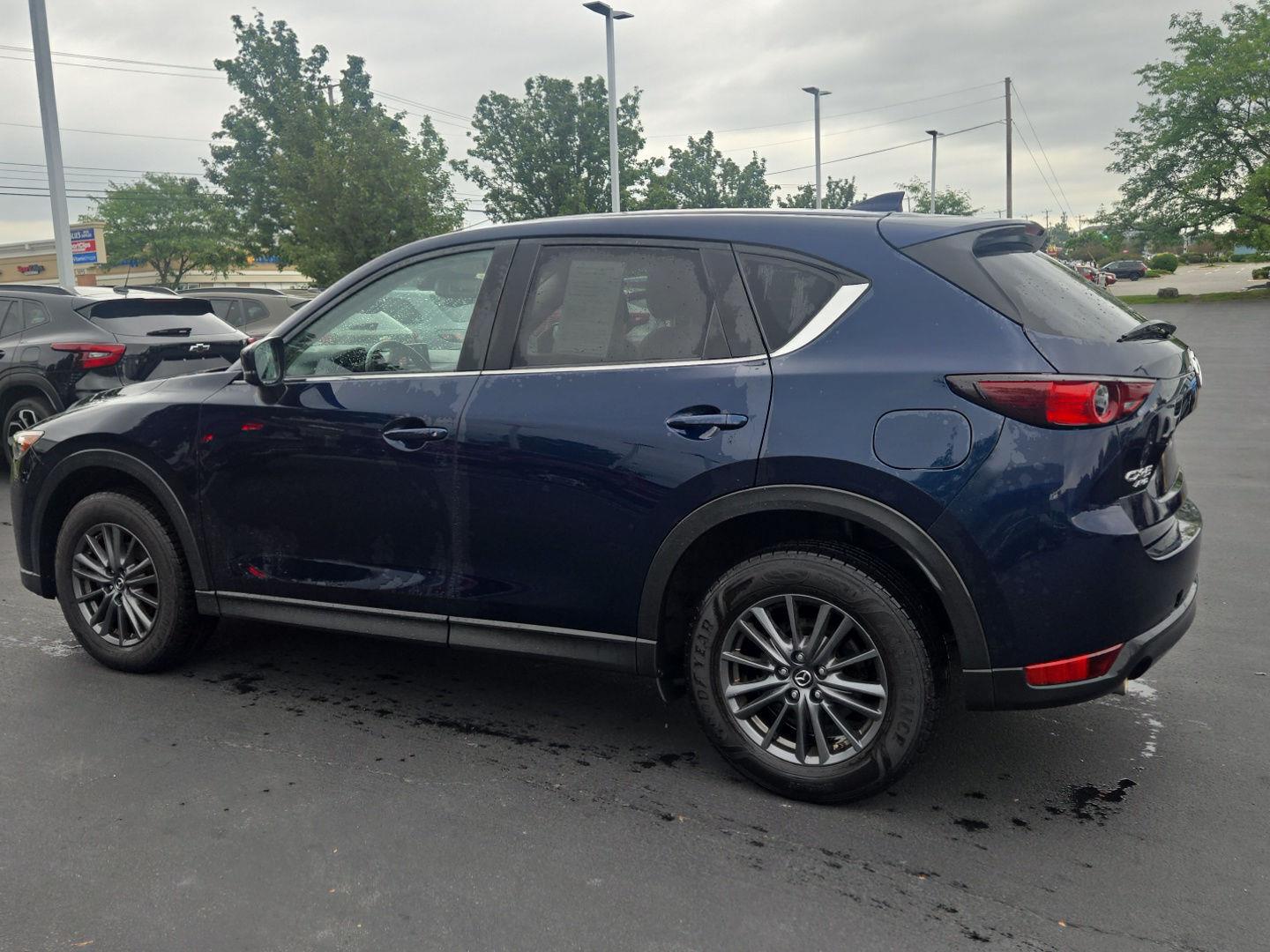 Used 2019 Deep Crystal Blue Mica Mazda Touring image 3