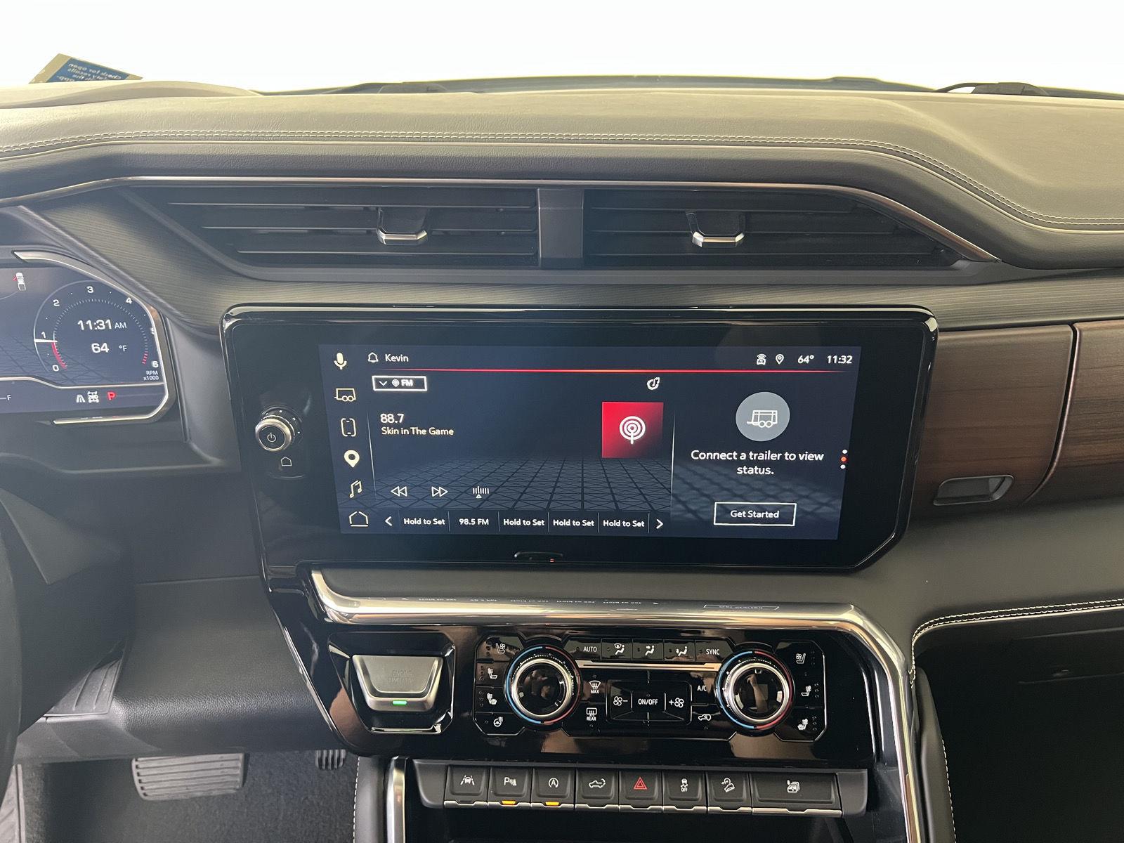 Used 2024 White Frost Tricoat GMC Denali Ultimate image 19