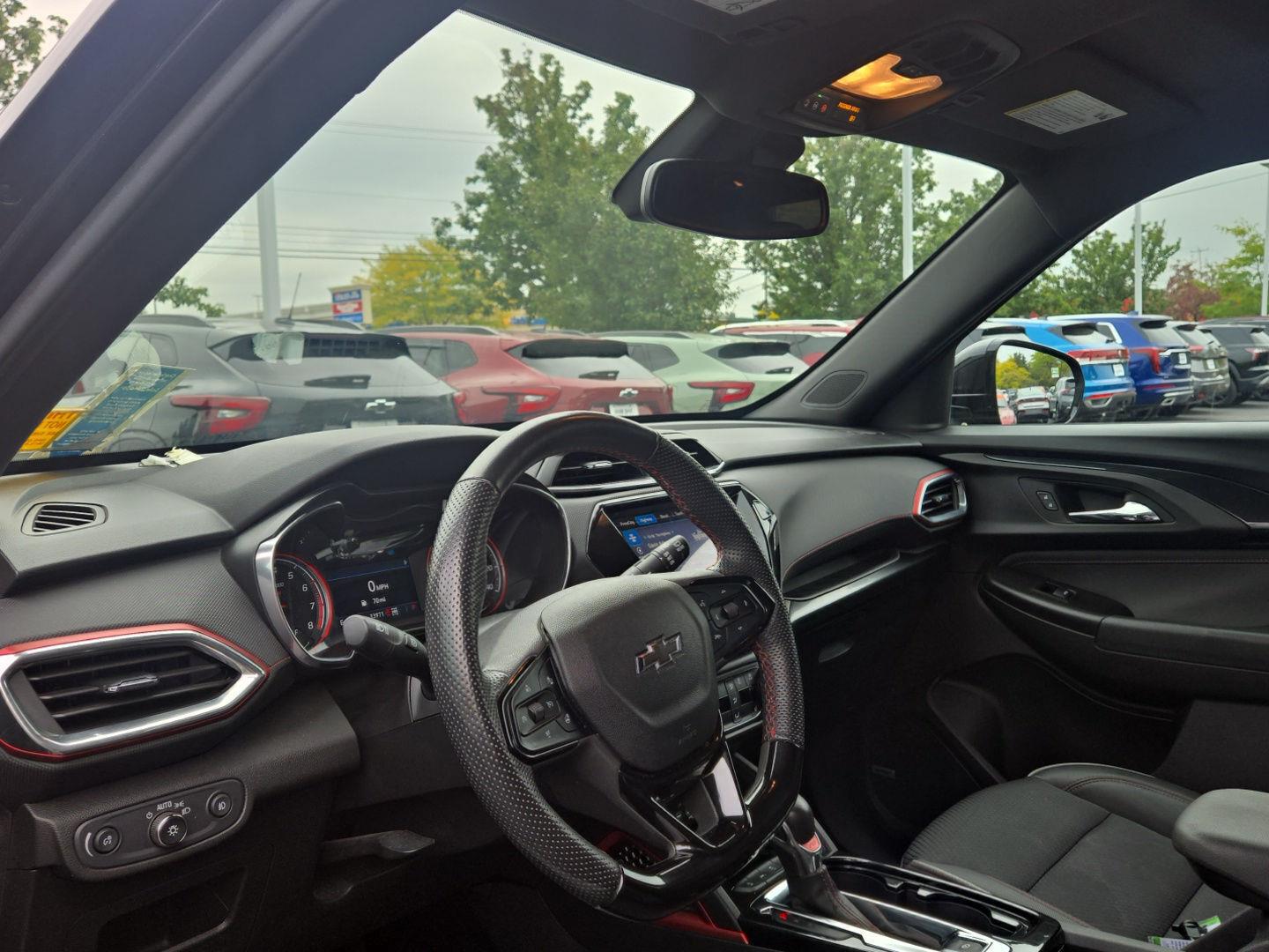 Used 2023 Mosaic Black Metallic Chevrolet RS image 3