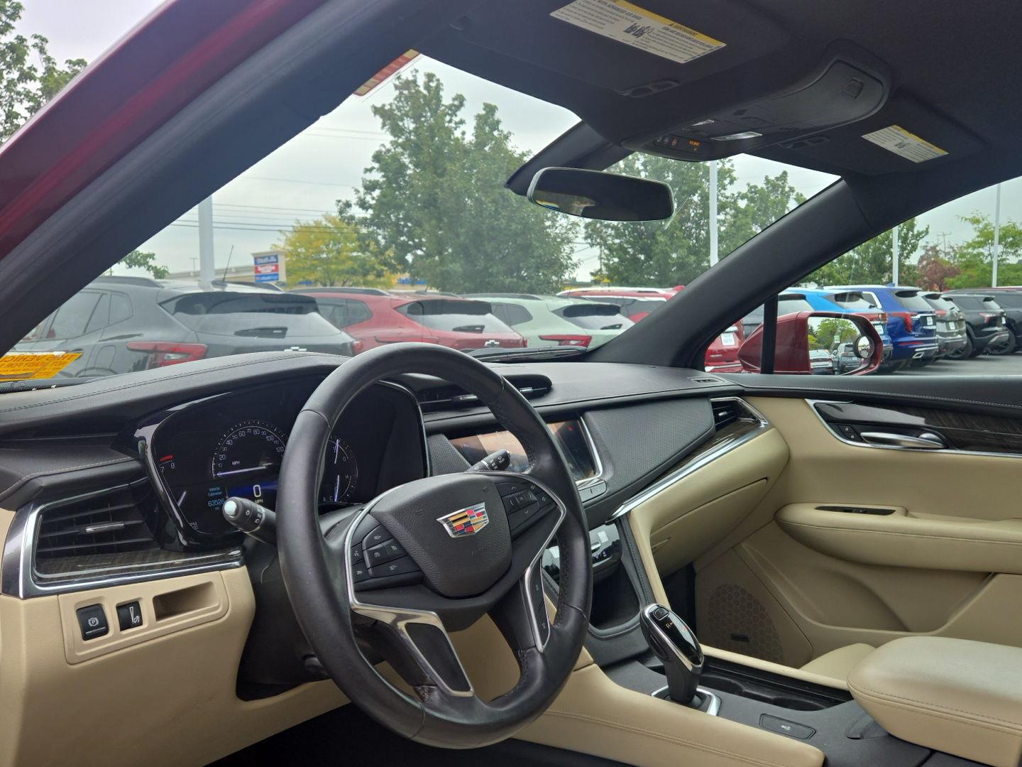 Used 2017 Red Passion Tintcoat Cadillac FWD image 3