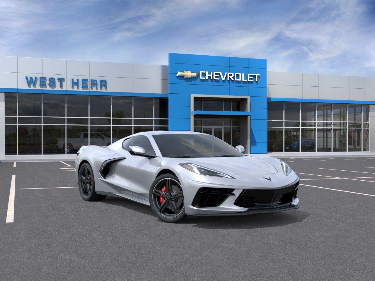 Gray 2026 Chevrolet Corvette Coupe Rear-Wheel Drive 8-Speed Dual Clutch