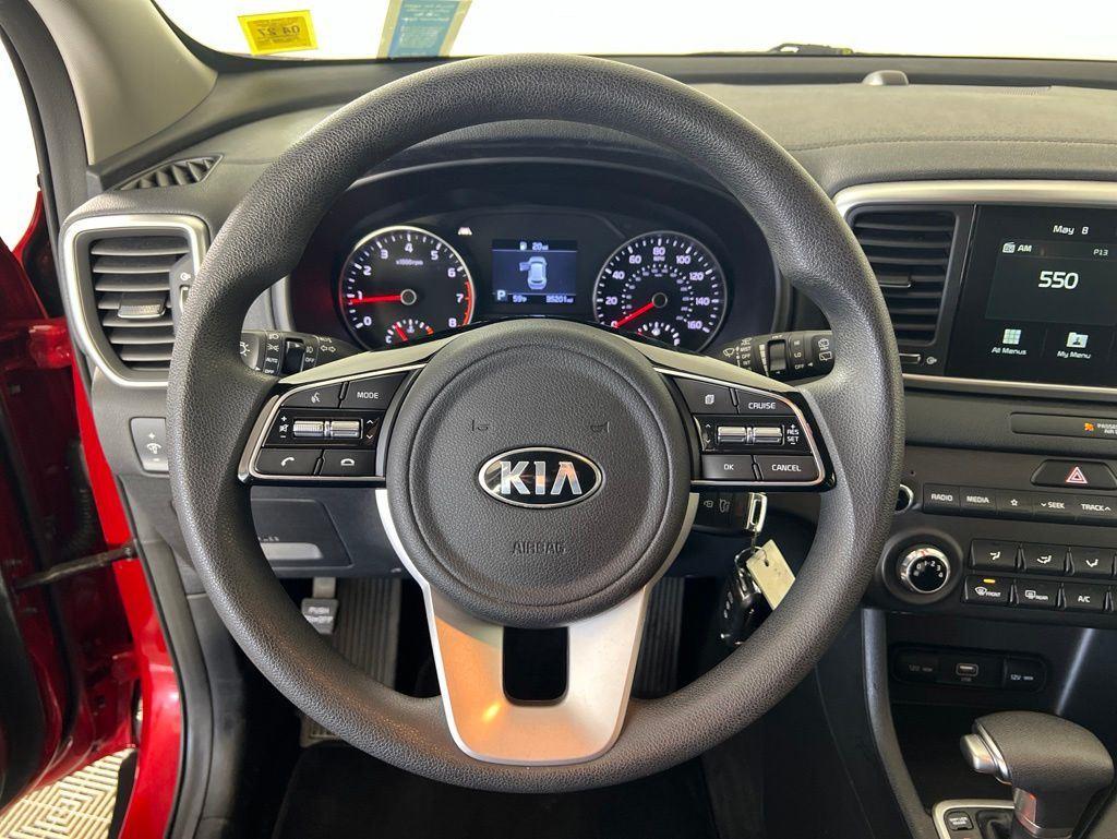 Used 2020 Red Kia LX image 8