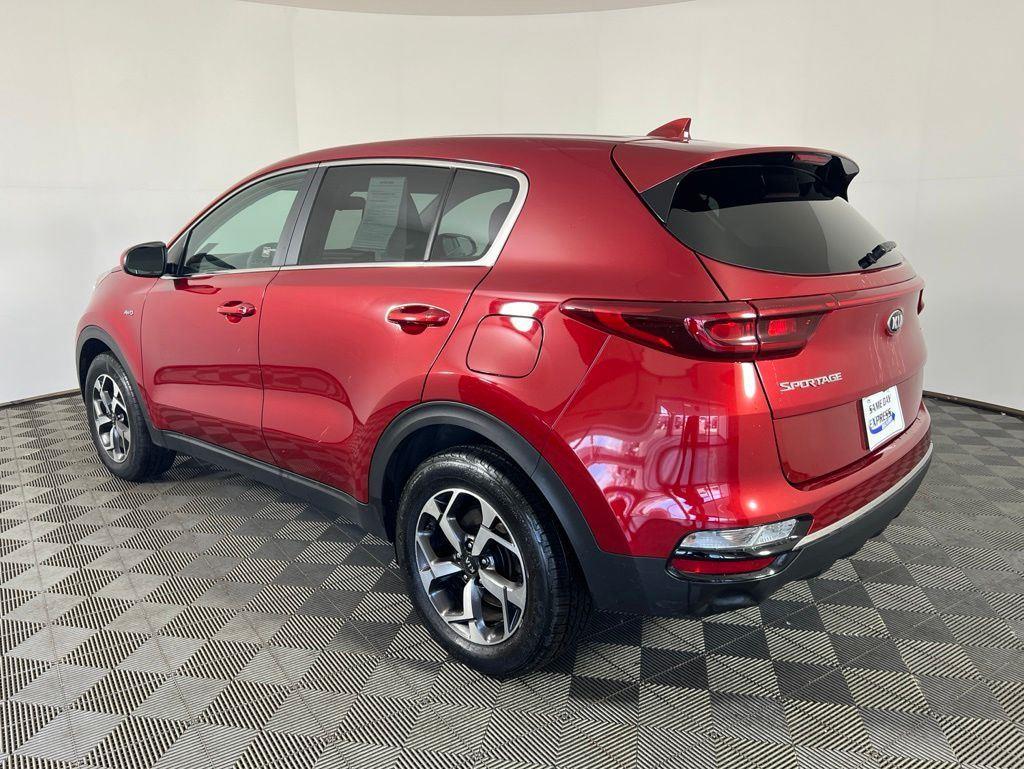 Used 2020 Red Kia LX image 24