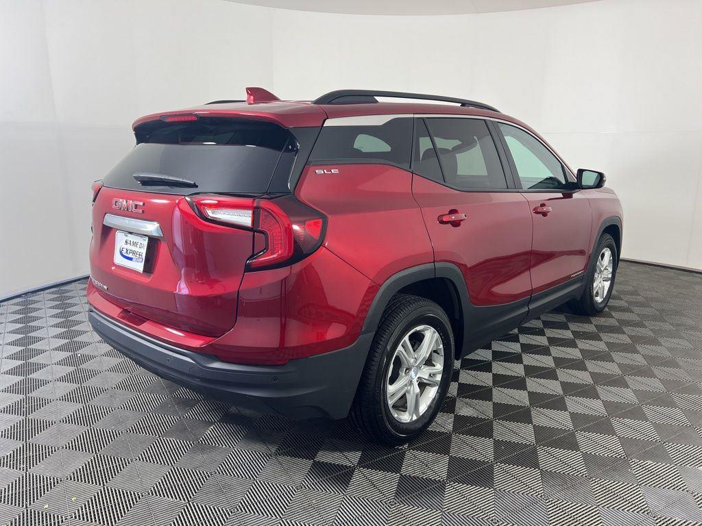 Used 2023 Volcanic Red GMC SLE image 24