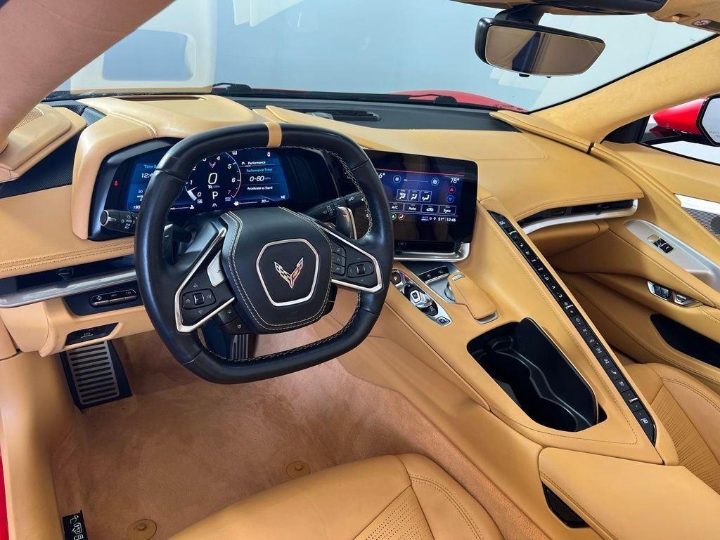 Used 2021 Torch Red Chevrolet Stingray image 4