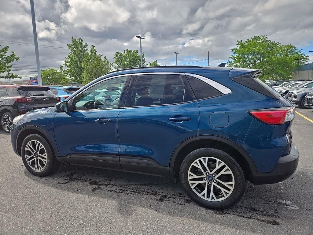Used 2020 Green Metallic Ford SEL image 3