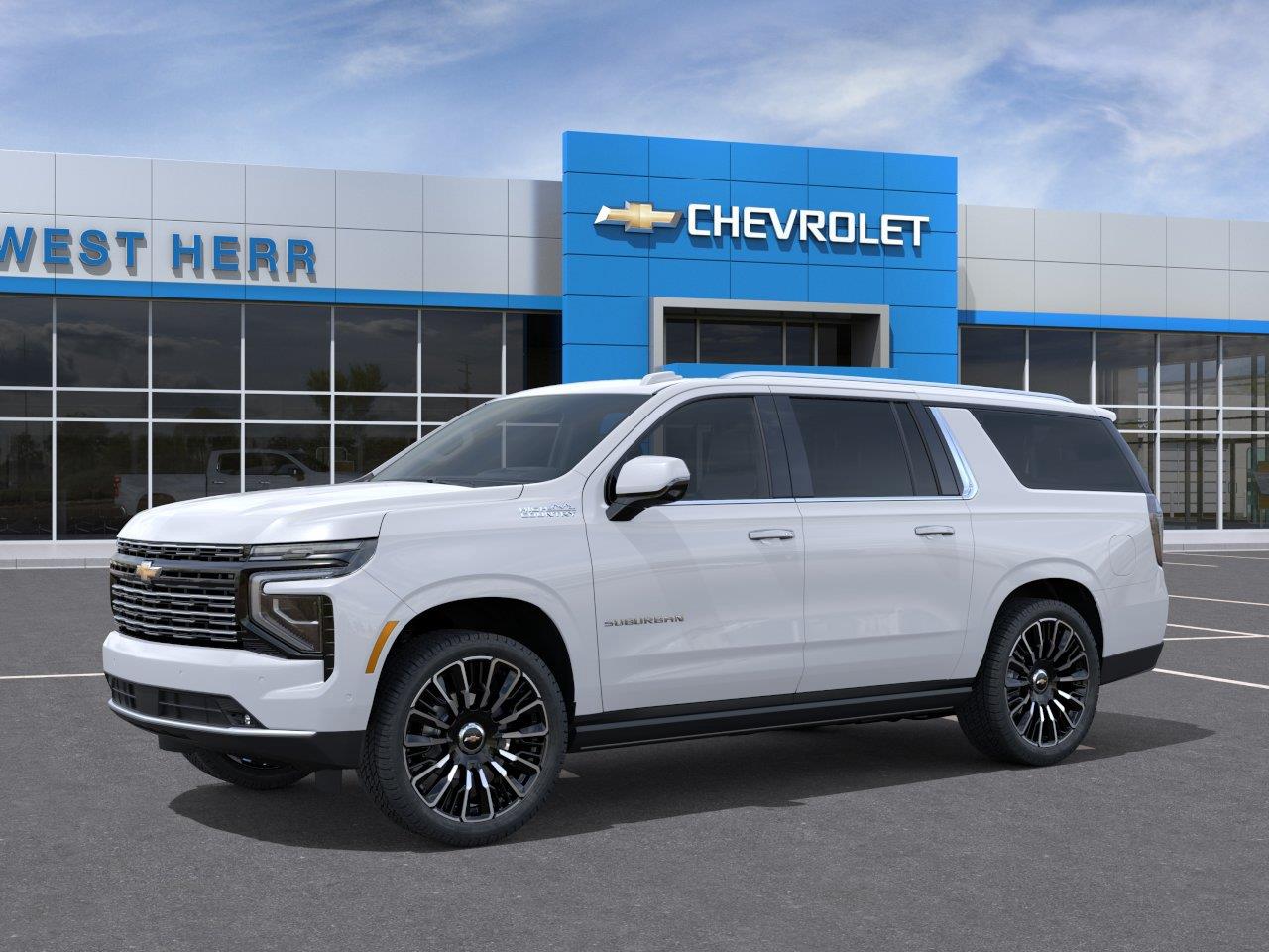 New 2026 Polar White Tricoat Chevrolet High Country image 2
