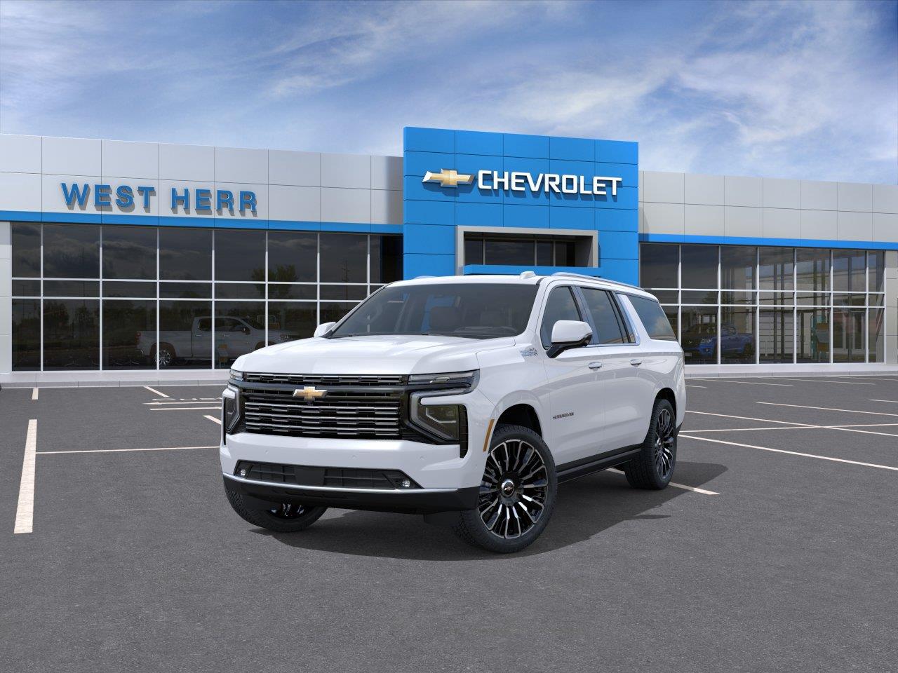 New 2026 Polar White Tricoat Chevrolet High Country image 8
