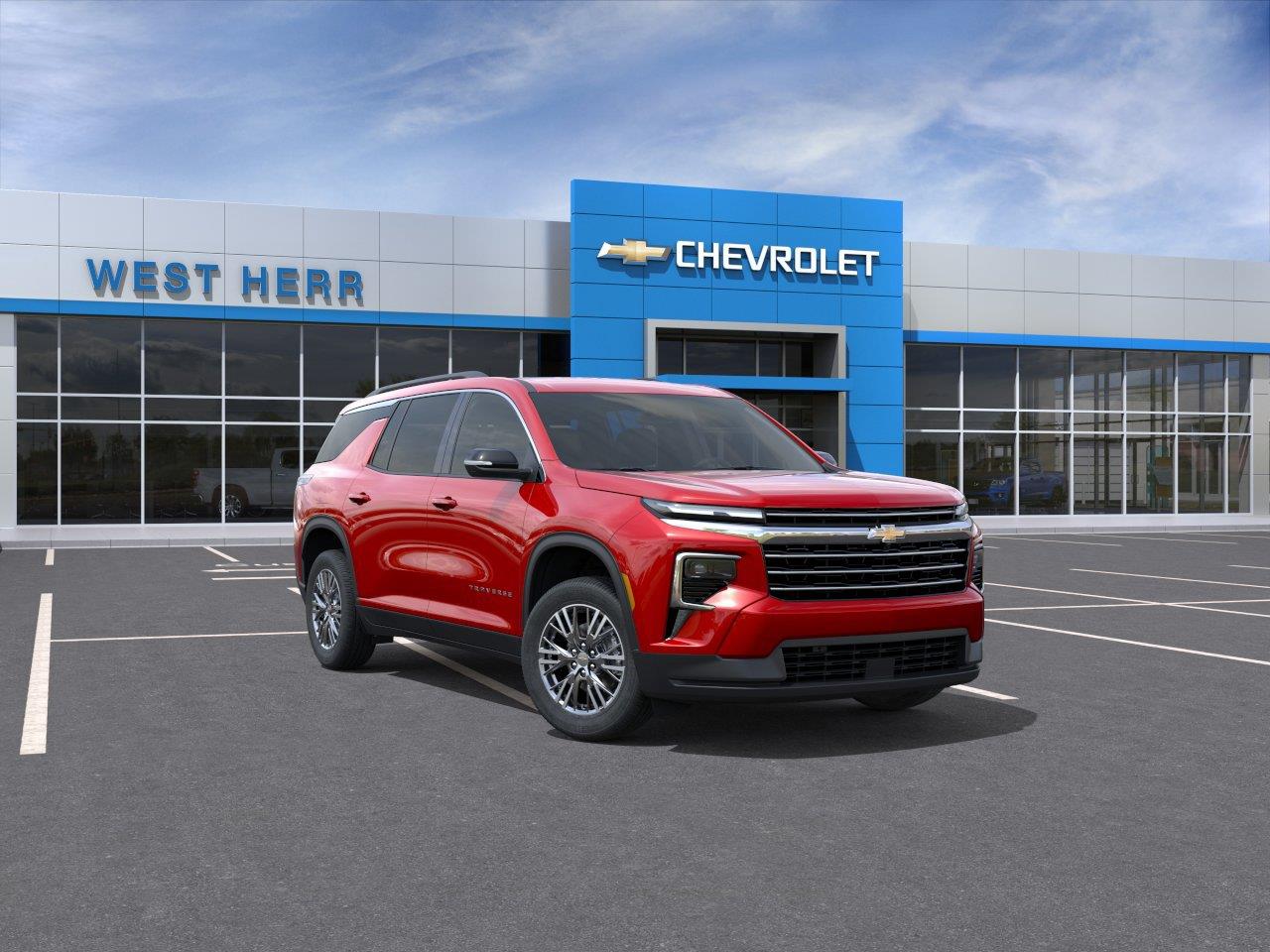New 2026 Radiant Red Tintcoat Chevrolet AWD LT image 2