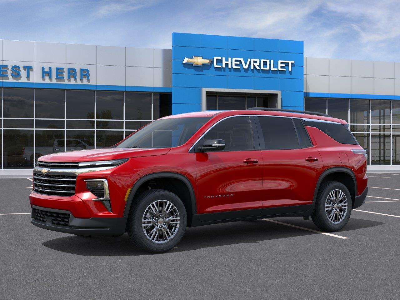 New 2026 Radiant Red Tintcoat Chevrolet AWD LT image 3