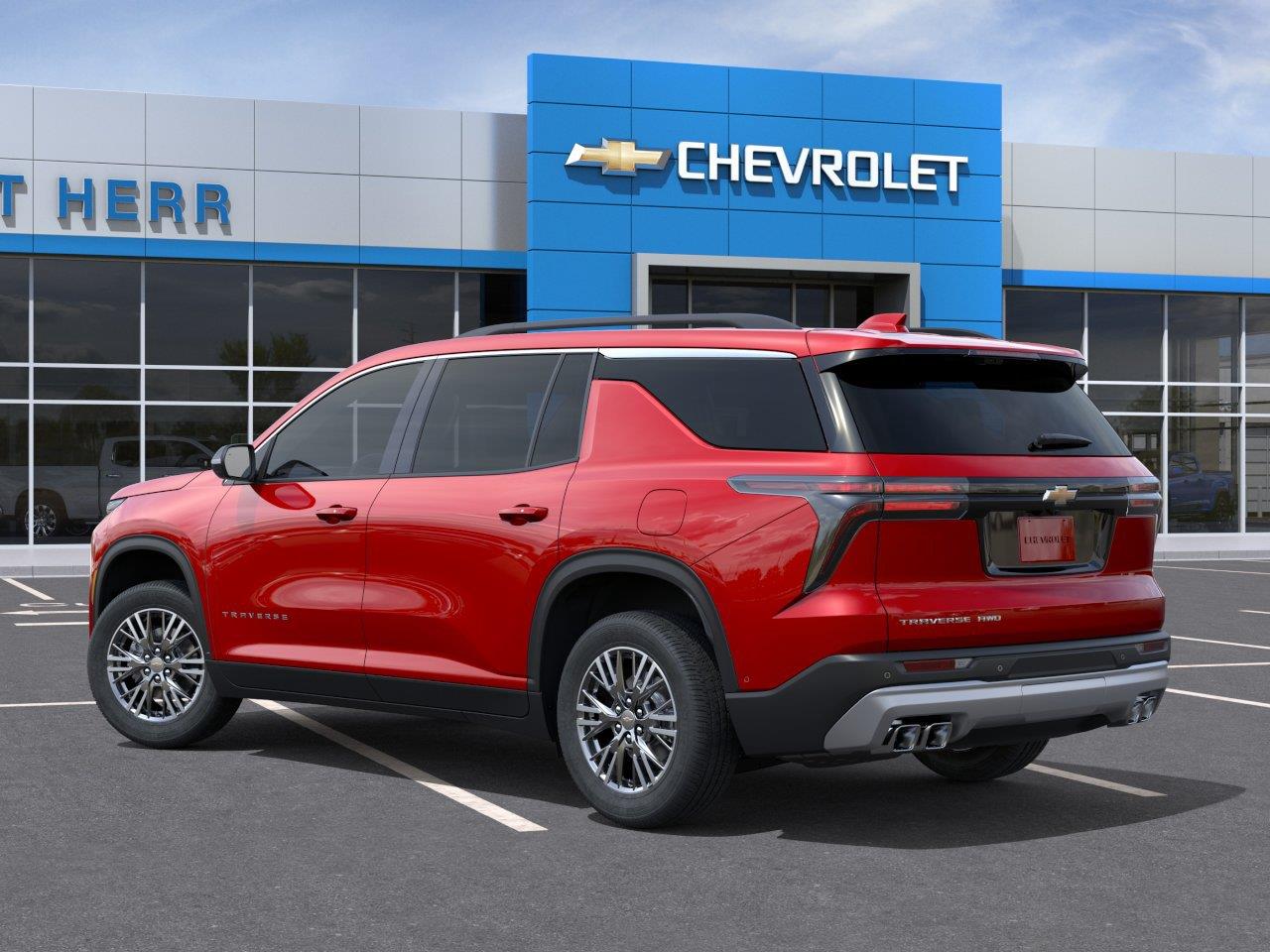 New 2026 Radiant Red Tintcoat Chevrolet AWD LT image 4