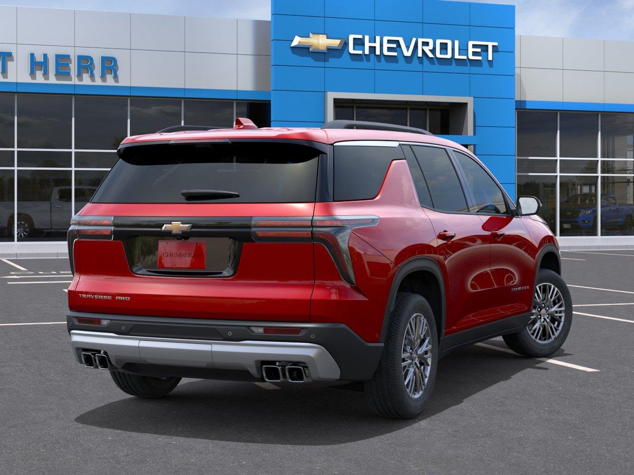 New 2026 Radiant Red Tintcoat Chevrolet AWD LT image 6