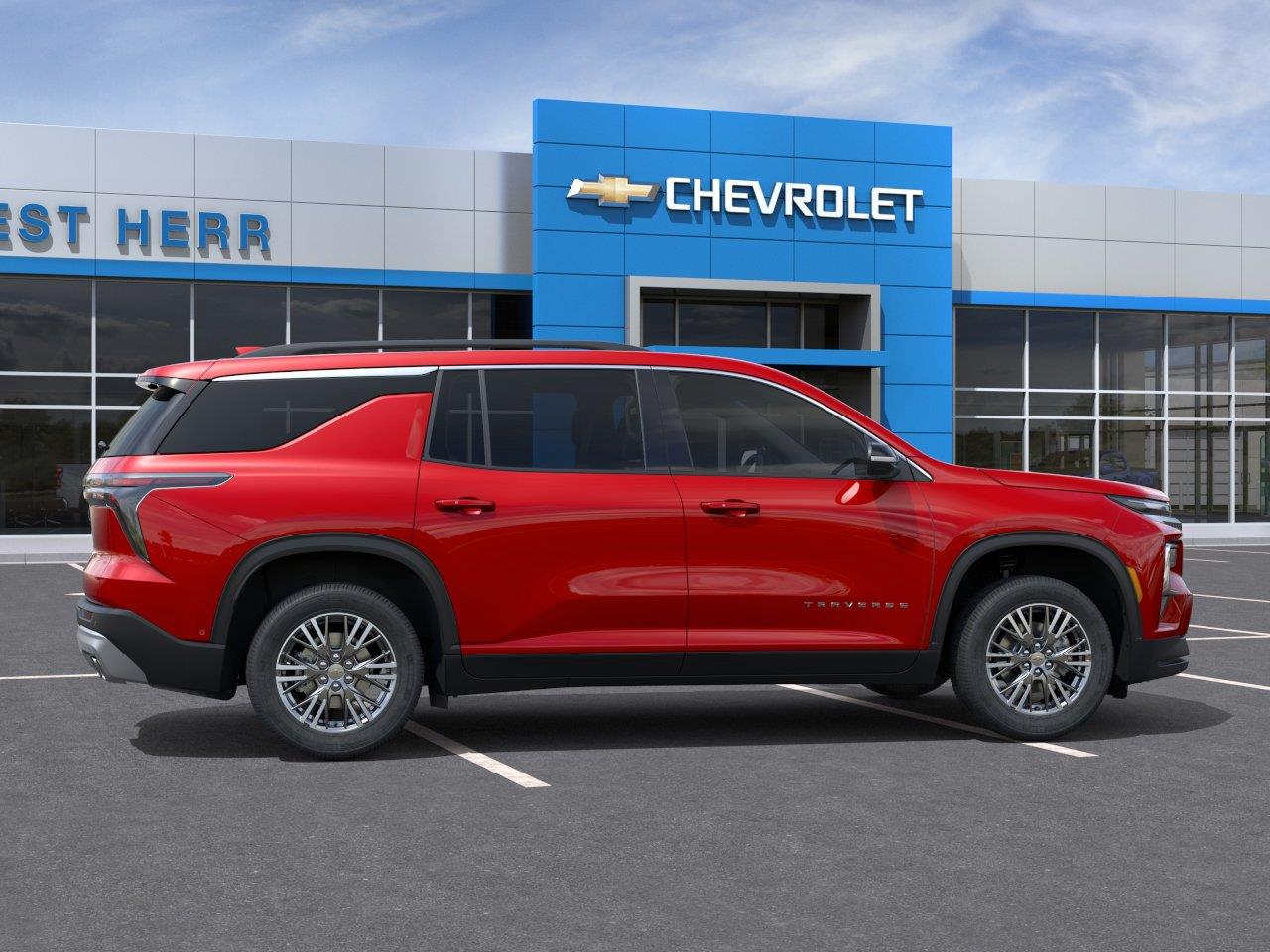 New 2026 Radiant Red Tintcoat Chevrolet AWD LT image 7