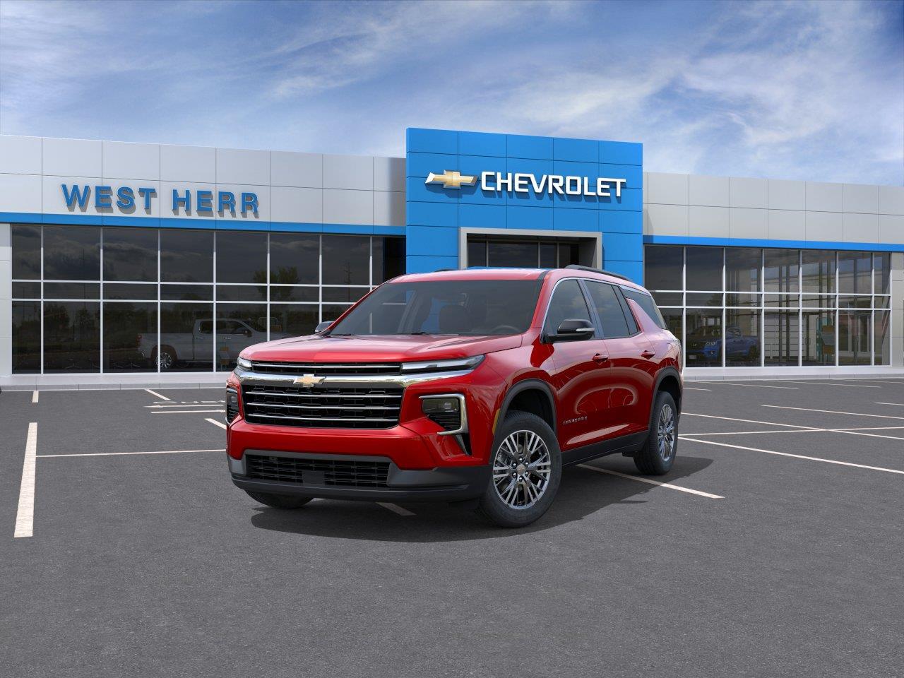 New 2026 Radiant Red Tintcoat Chevrolet AWD LT image 12