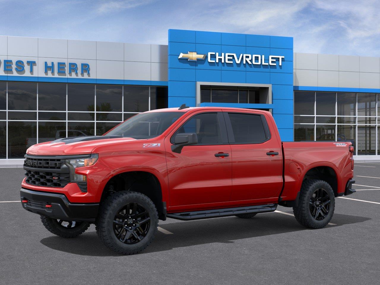 New 2026 Red Hot Chevrolet Custom Trail Boss image 2