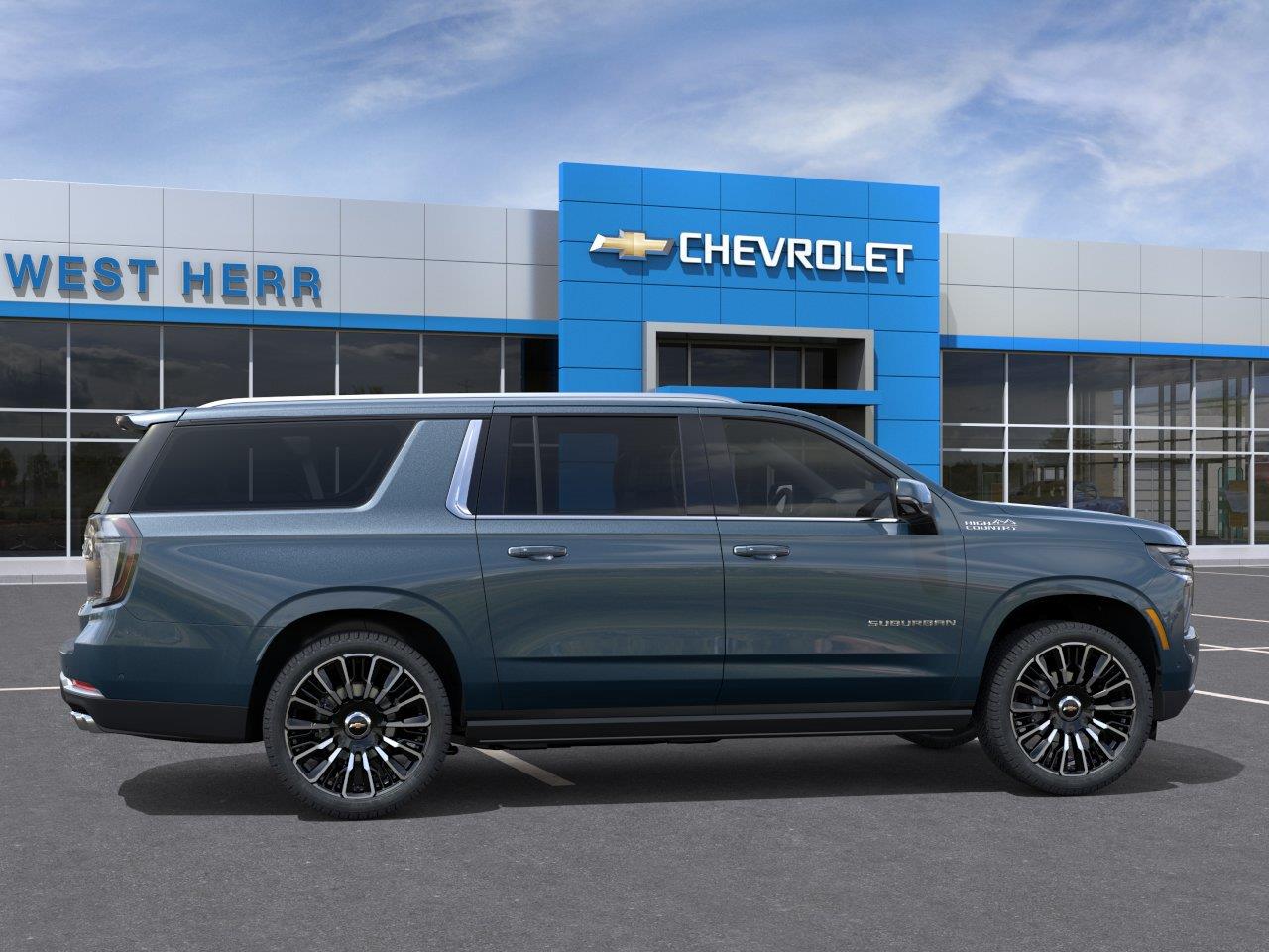 New 2026 Lakeshore Blue Metallic Chevrolet High Country image 5