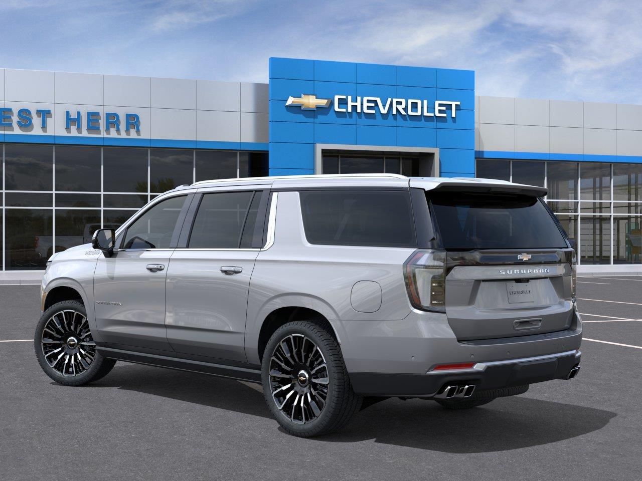 New 2027 Sterling Gray Metallic Chevrolet High Country image 3