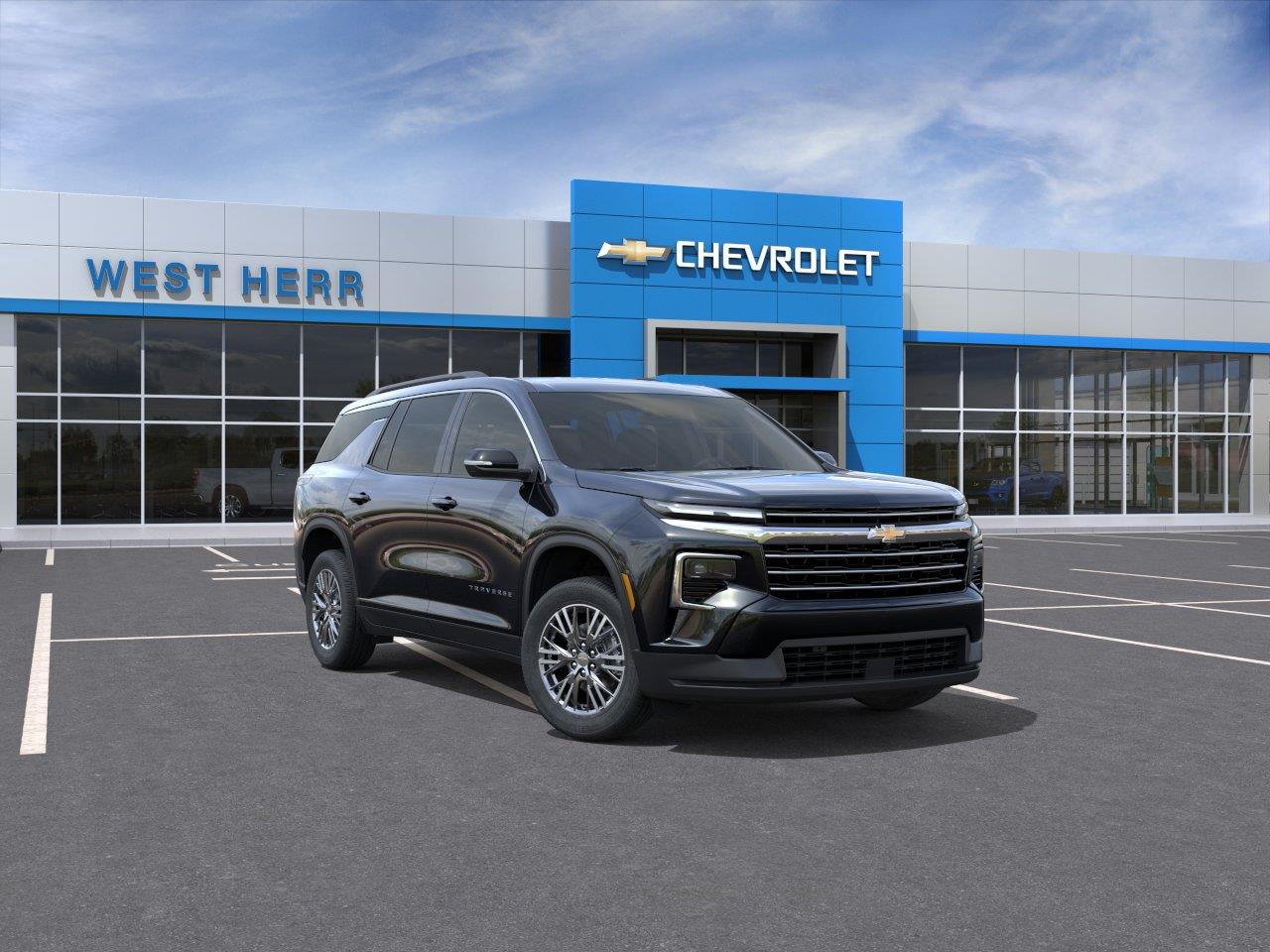 GB8 MOSAIC BLACK METALLIC 2026 Chevrolet Traverse SUV / Crossover Four-Wheel Drive 8-Speed Automatic