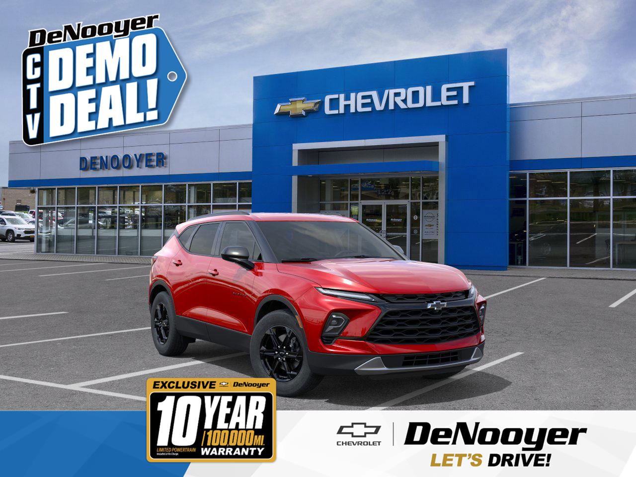 Radiant Red Tintcoat 2025 Chevrolet Blazer 2LT AWD SUV / Crossover All-Wheel Drive 9-Speed Automatic