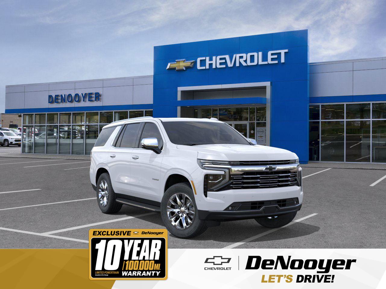 Polar White Tricoat 2026 Chevrolet Tahoe Premier 4WD SUV / Crossover Four-Wheel Drive Automatic