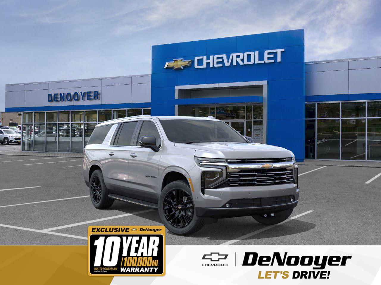 Sterling Gray Metallic 2026 Chevrolet Suburban Premier 4WD SUV / Crossover Four-Wheel Drive Automatic