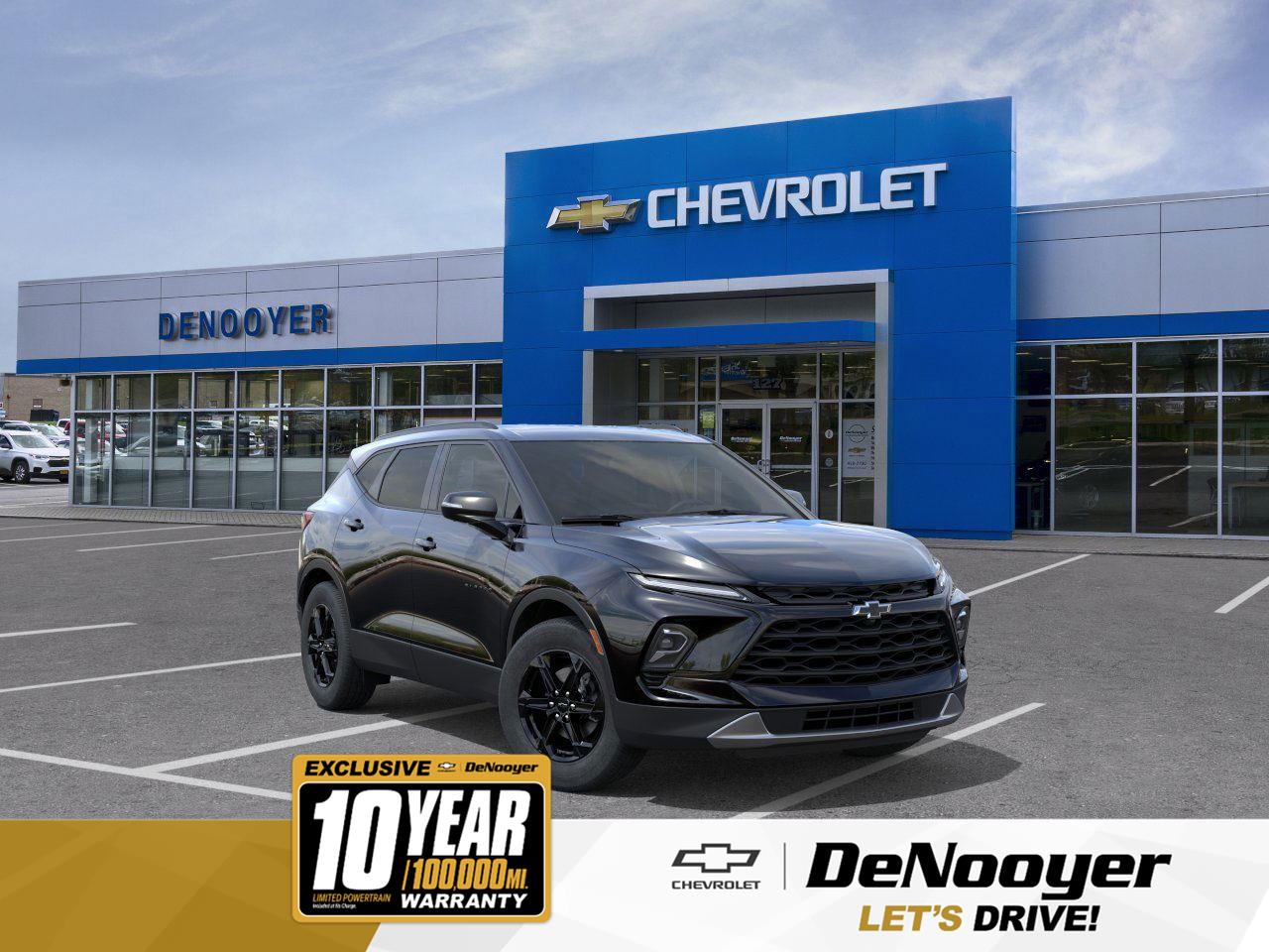 Black 2026 Chevrolet Blazer 3LT AWD SUV / Crossover All-Wheel Drive 9-Speed Automatic