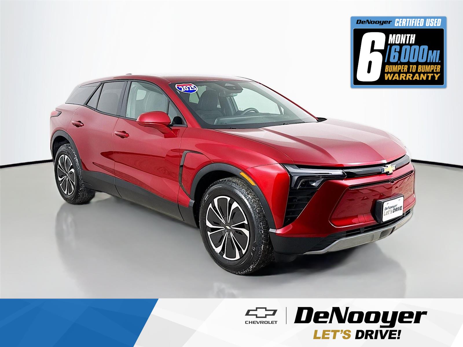 Radiant Red Tintcoat 2025 Chevrolet Blazer EV LT eAWD SUV / Crossover All-Wheel Drive Automatic
