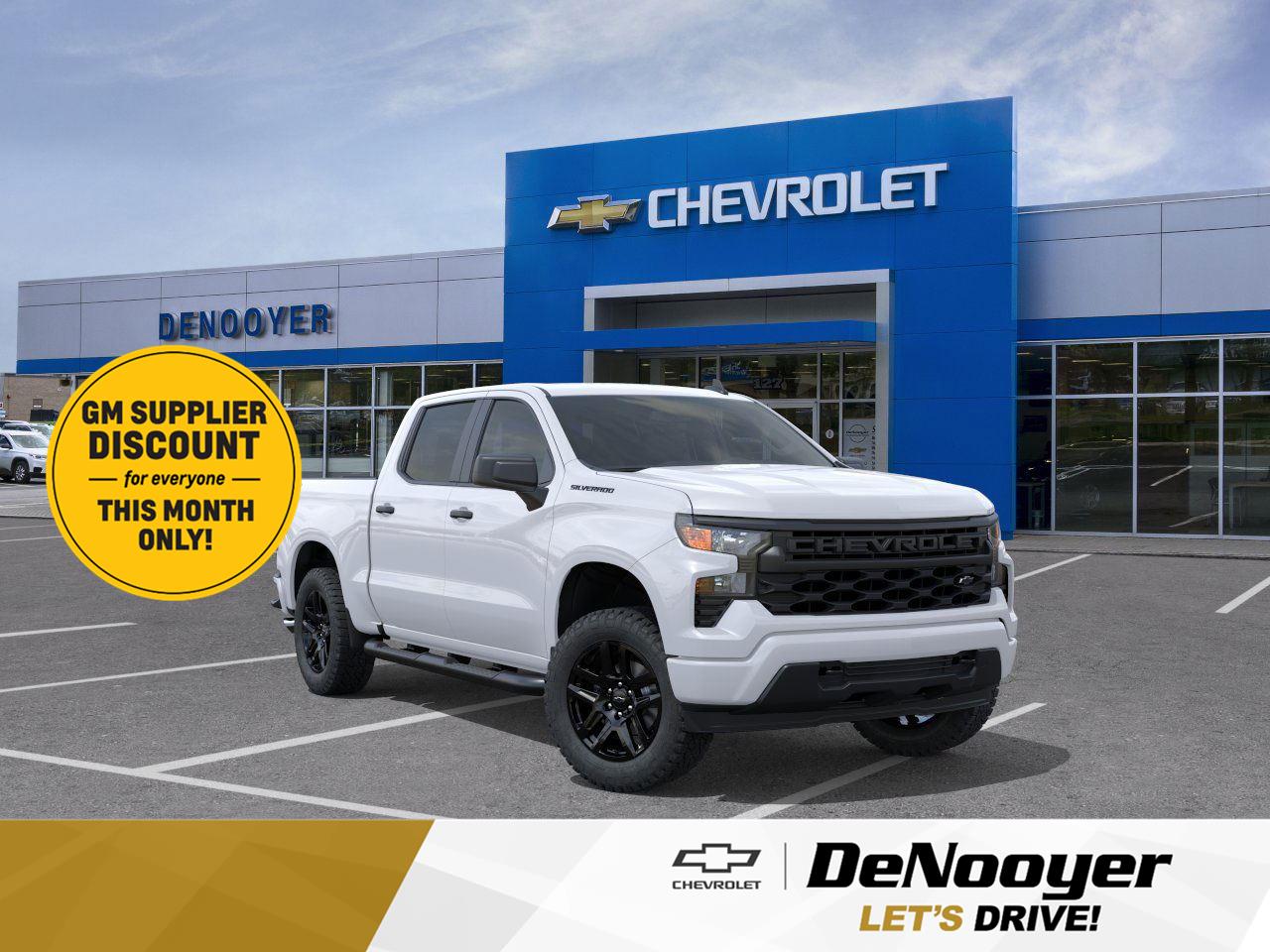 2026 Chevrolet Silverado 1500 Custom Crew Cab 4WD