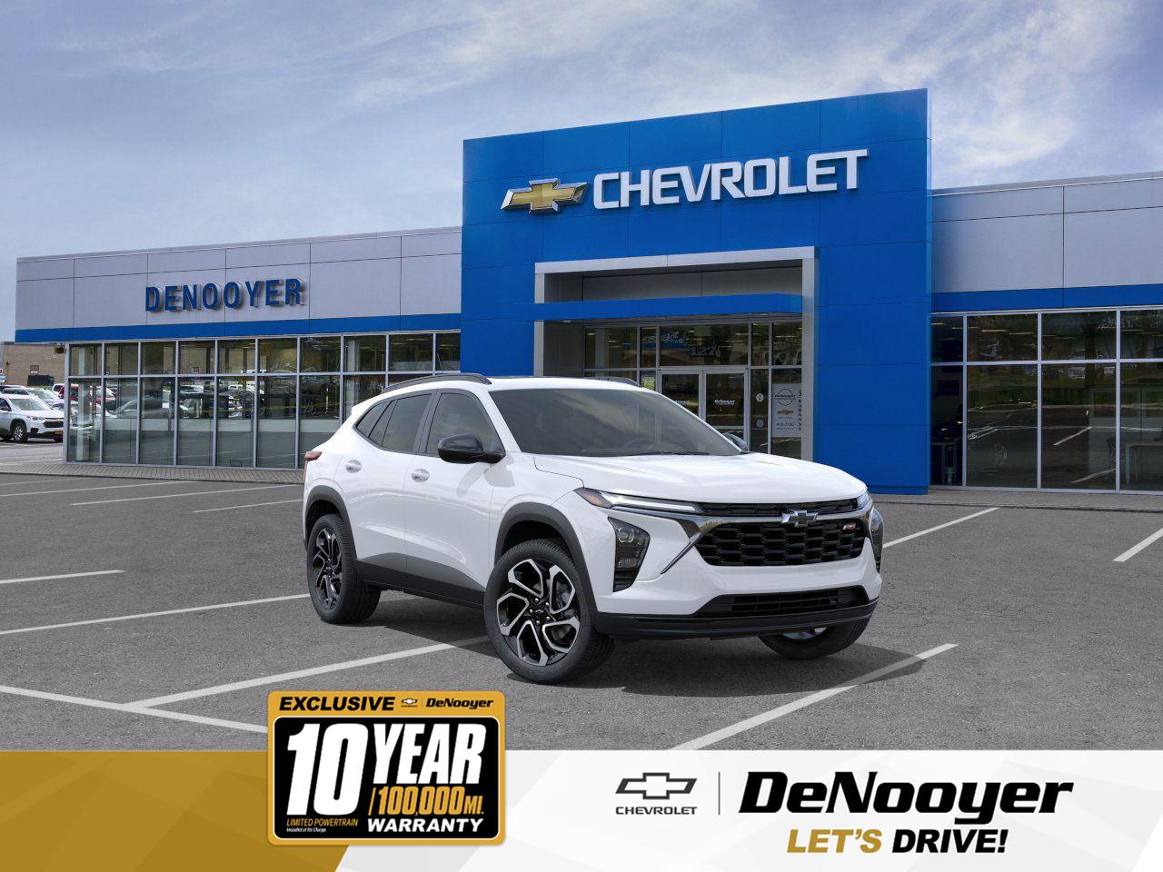 Summit White 2026 Chevrolet Trax RS with 2RS FWD SUV / Crossover Front-Wheel Drive 6-Speed Automatic