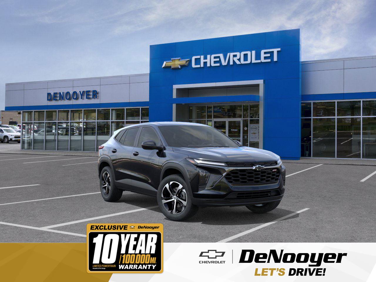 Mosaic Black Metallic 2026 Chevrolet Trax RS with 1RS FWD SUV / Crossover Front-Wheel Drive 6-Speed Automatic