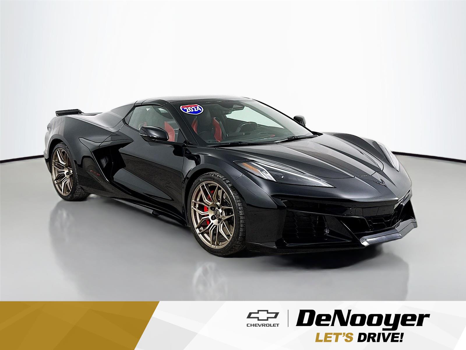Black 2024 Chevrolet Corvette Z06 3LZ Convertible RWD Convertible Rear-Wheel Drive 8-Speed Dual Clutch