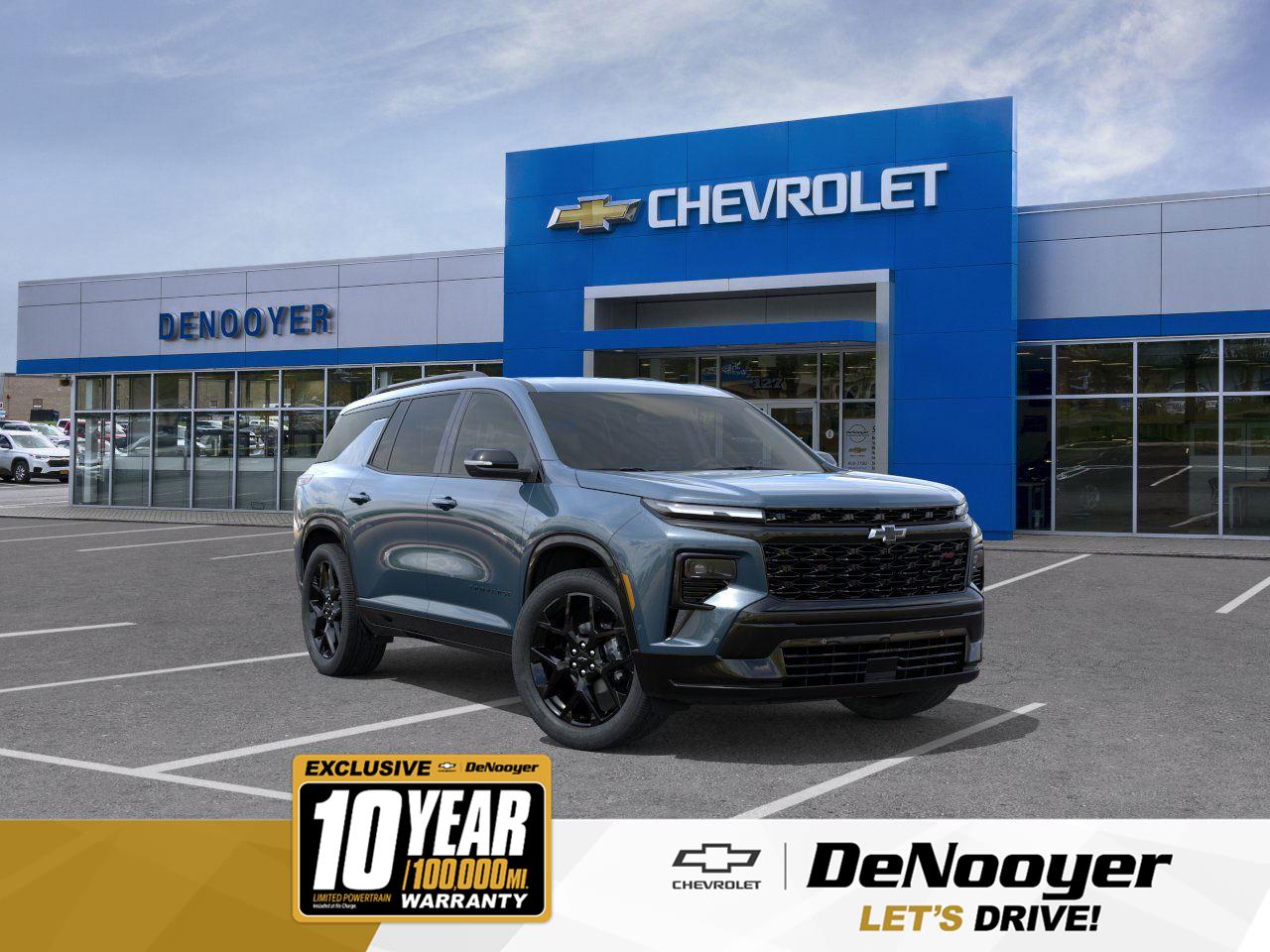 Lakeshore Blue Metallic 2026 Chevrolet Traverse RS AWD SUV / Crossover Four-Wheel Drive 8-Speed Automatic