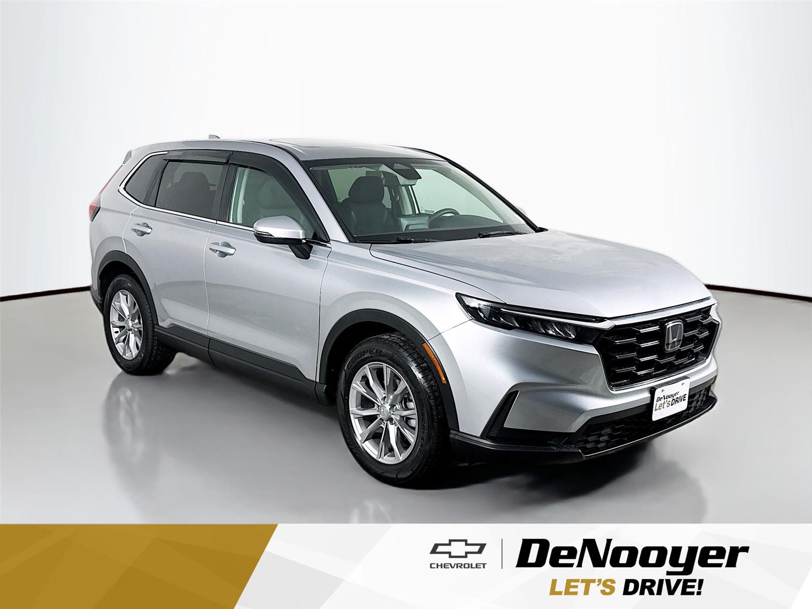 Lunar Silver Metallic 2023 Honda CR-V EX AWD SUV / Crossover All-Wheel Drive Continuously Variable Transmission