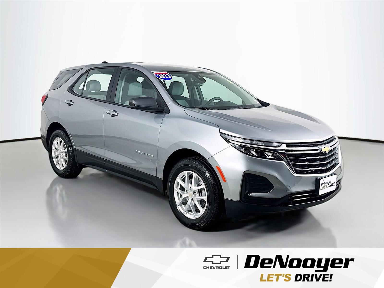 Sterling Gray Metallic 2023 Chevrolet Equinox LS AWD with 1LS SUV / Crossover Four-Wheel Drive 6-Speed Automatic Overdrive