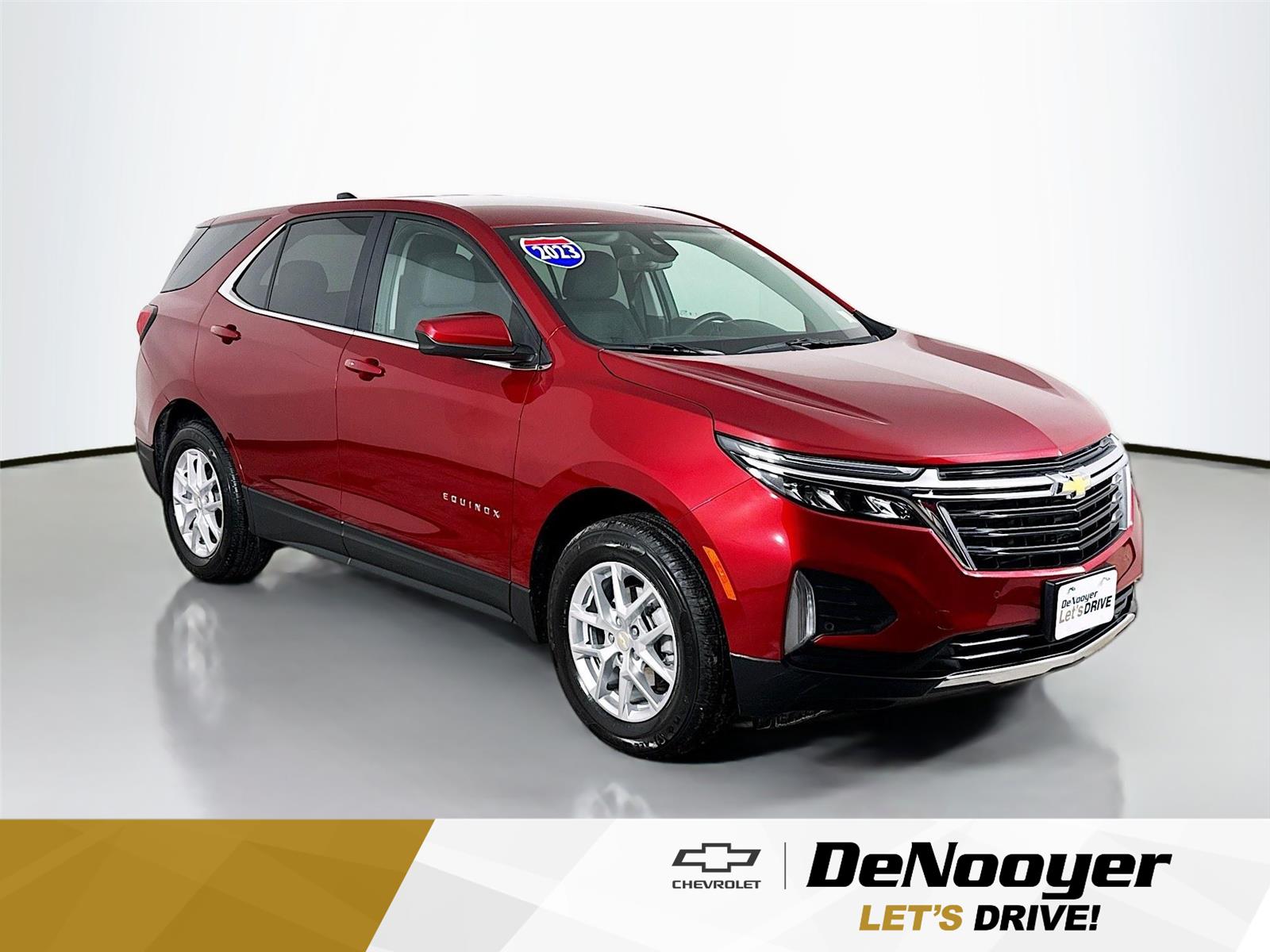 Radiant Red Tintcoat 2023 Chevrolet Equinox LT AWD with 1LT SUV / Crossover Four-Wheel Drive 6-Speed Automatic Overdrive