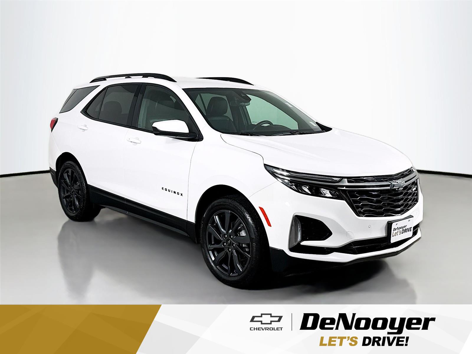 Summit White 2023 Chevrolet Equinox RS with 1RS AWD SUV / Crossover Four-Wheel Drive 6-Speed Automatic Overdrive